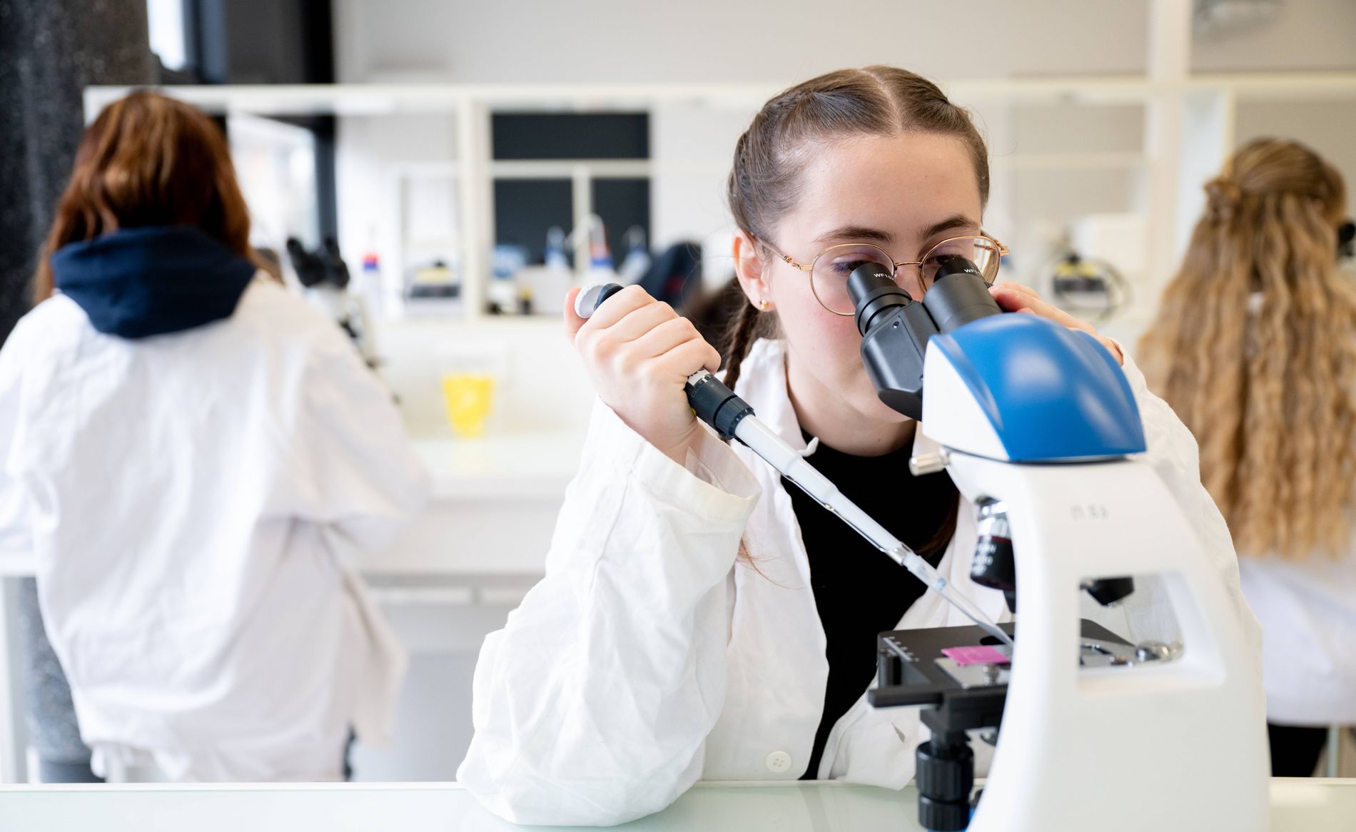 Bannière étudiante laboratoire